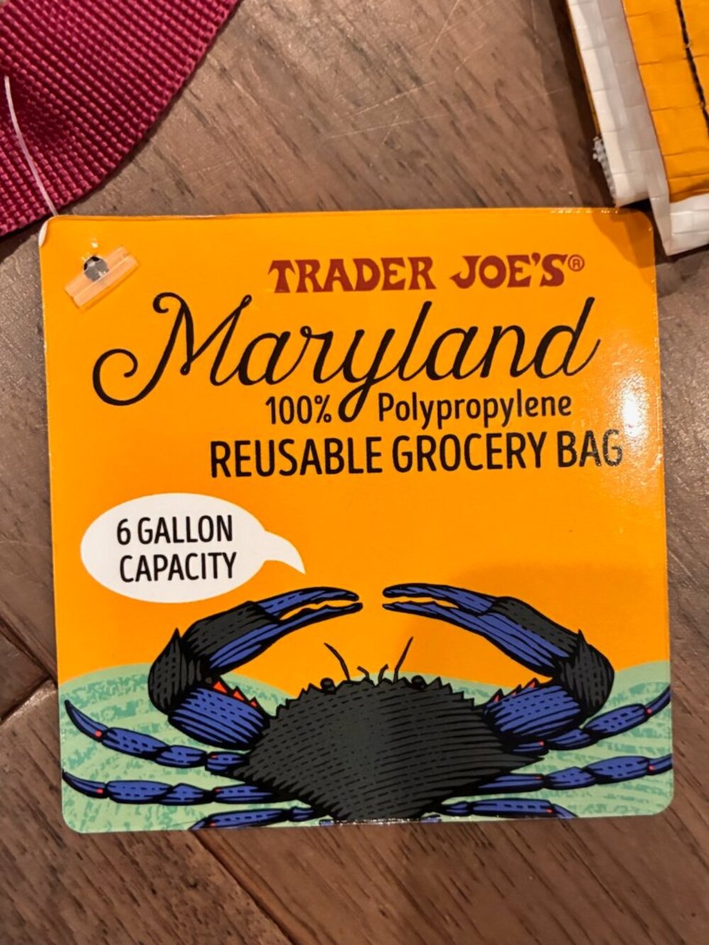 NWT Trader Joe's State Grocery Collectible Regional Rare Design -Maryland - Picture 6 of 6